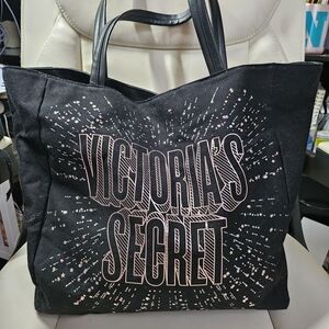 Victoria's Secret Black Tote Bag